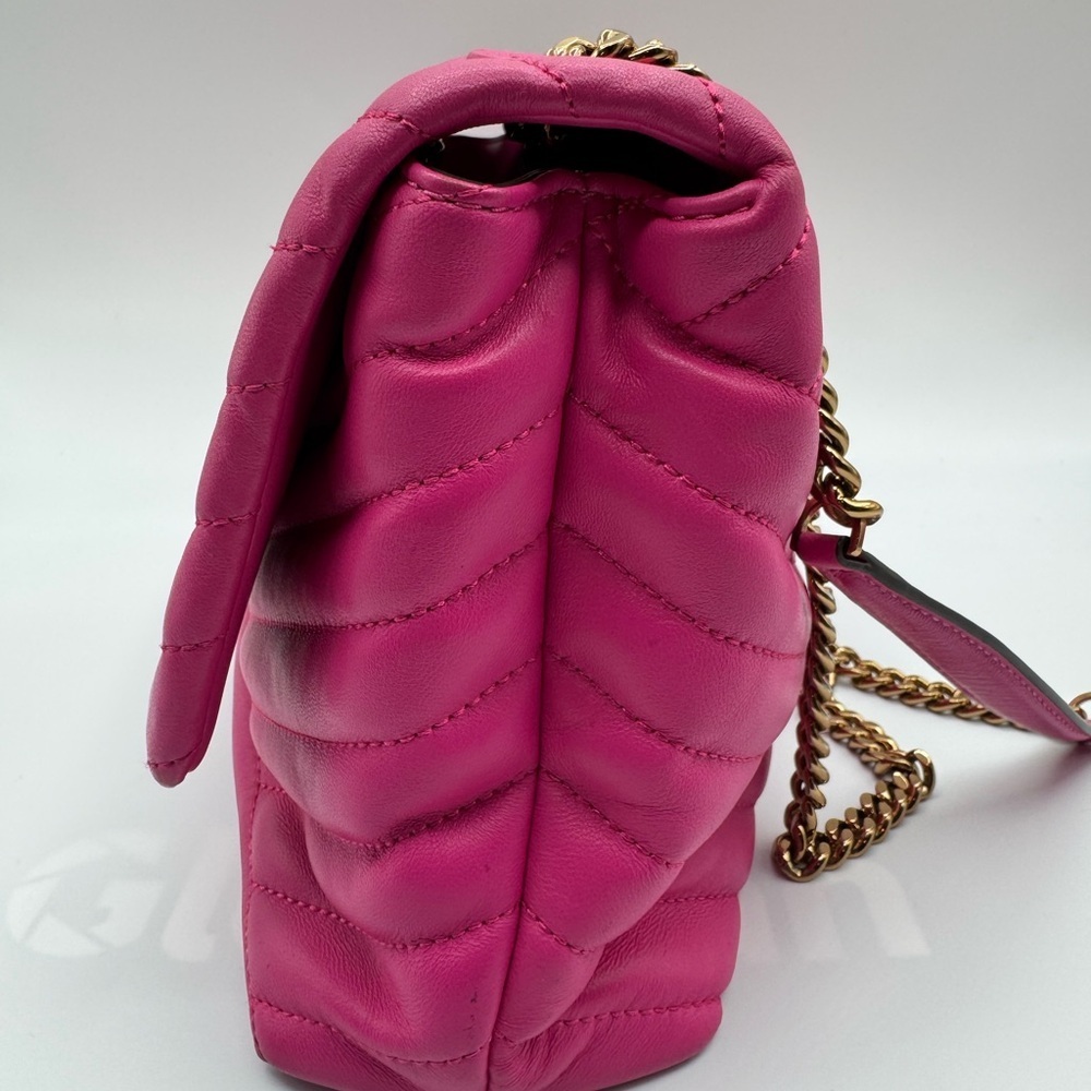 Tory Burch Pink Quilted Shoulder Bag | Good Condition - Picture 8 of 17